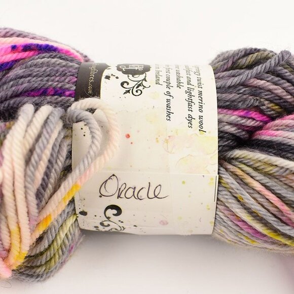 Hedgehog Fibres Yarn Springy Twist Merino Wool Hand Dyed Oracle - Picture 4 of 4